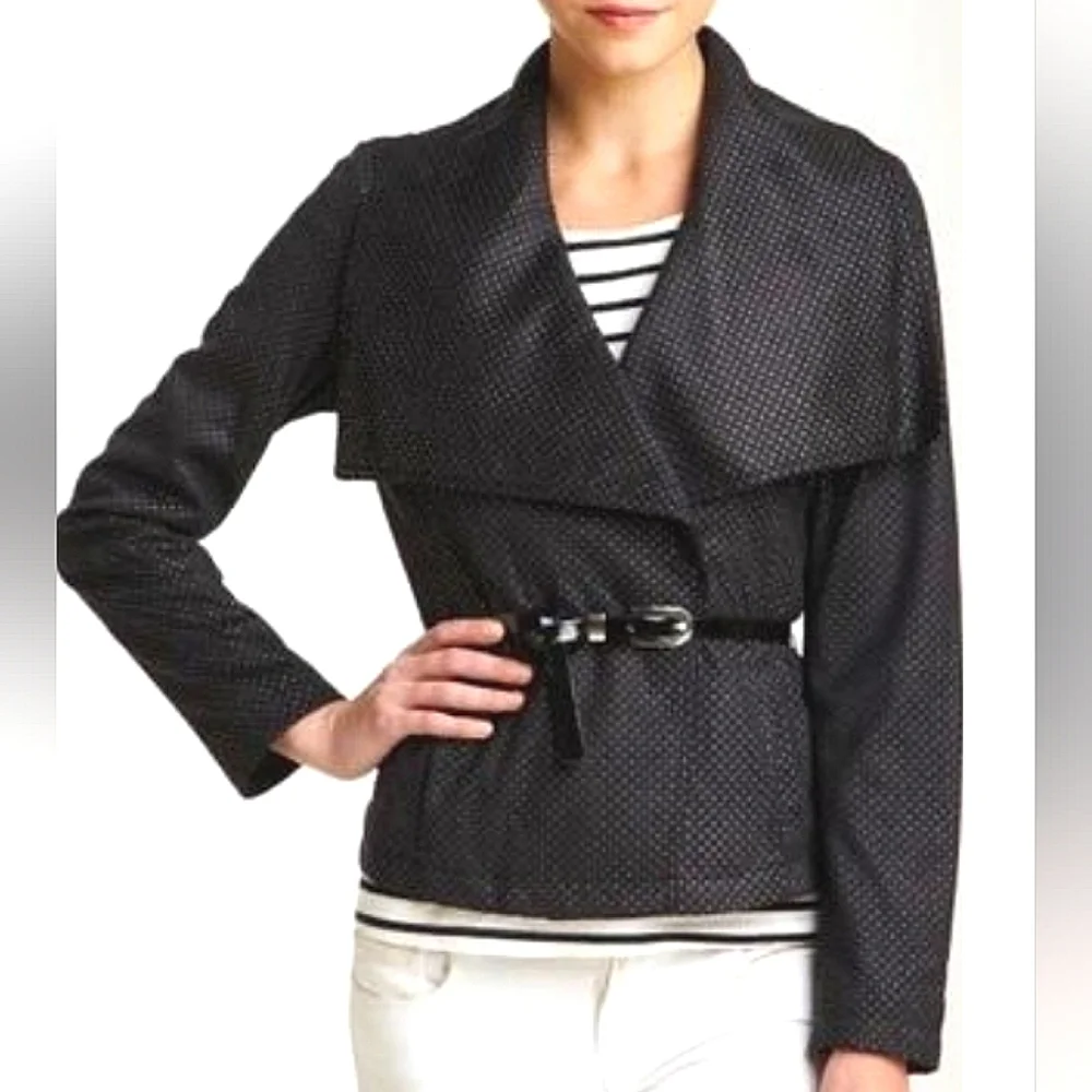 NWT KENNETH COLE | Belted Wrap Blazer Jacket - Picture 4 of 10
